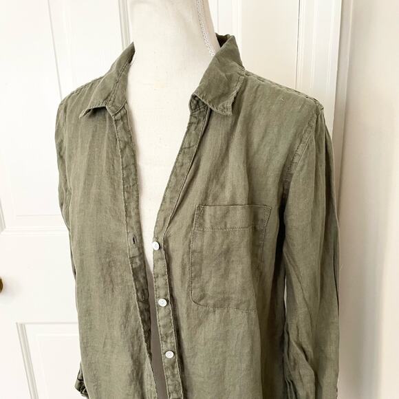 Sigrid Olsen Linen Button Down - Picture 2 of 4